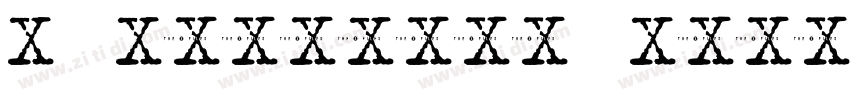 X Morvarid Regular字体转换